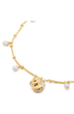 KL794-Beachside Bracelet-Clear/Gold