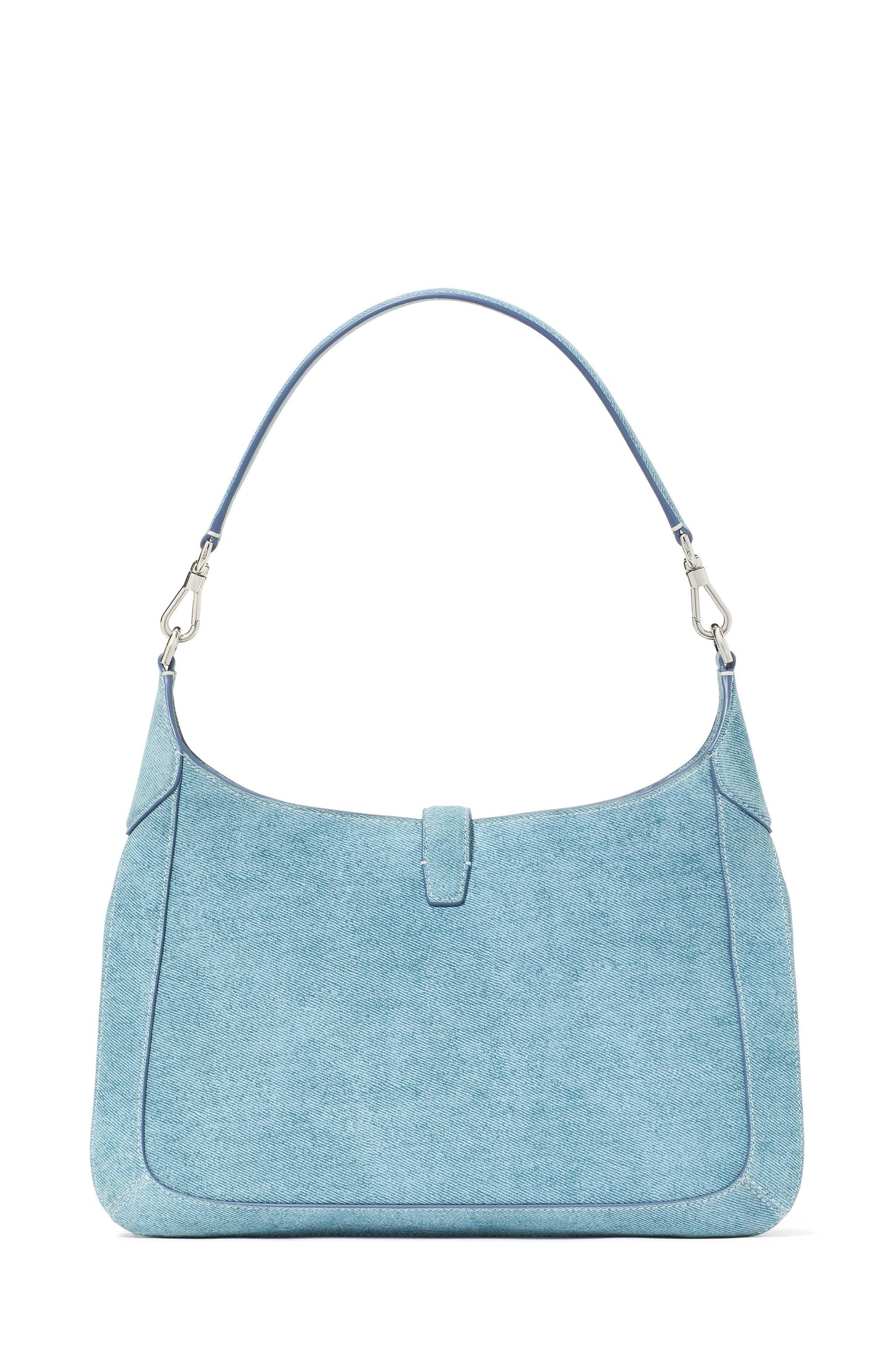 KM095-Deco Denim Hobo Bag-Blue Multi_