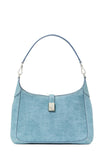 KM095-Deco Denim Hobo Bag-Blue Multi_