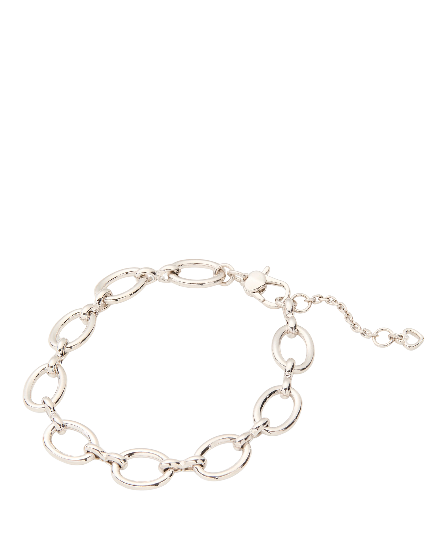 KM204-One in a Million Chain Charm Bracelet-Silver