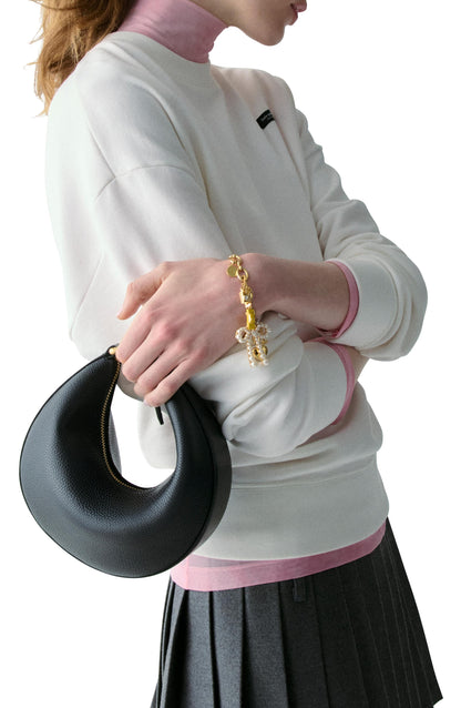 KM218-Duo Crossbody Bag-Black