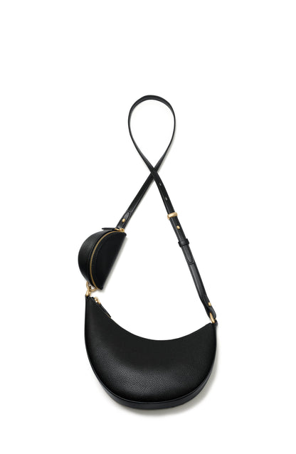 KM218-Duo Crossbody Bag-Black