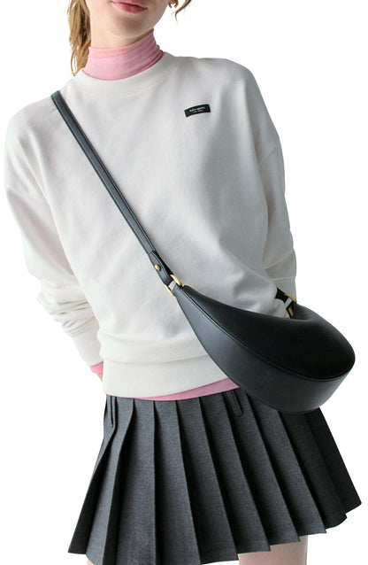 KM218-Duo Crossbody Bag-Black