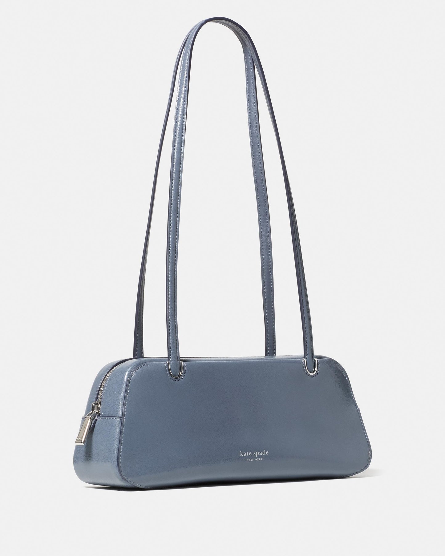 Grace Glazed Leather East-West Shoulder