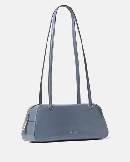 Grace Glazed Leather East-West Shoulder