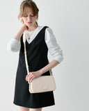 Liv Crinkle Patent Leather Crossbody