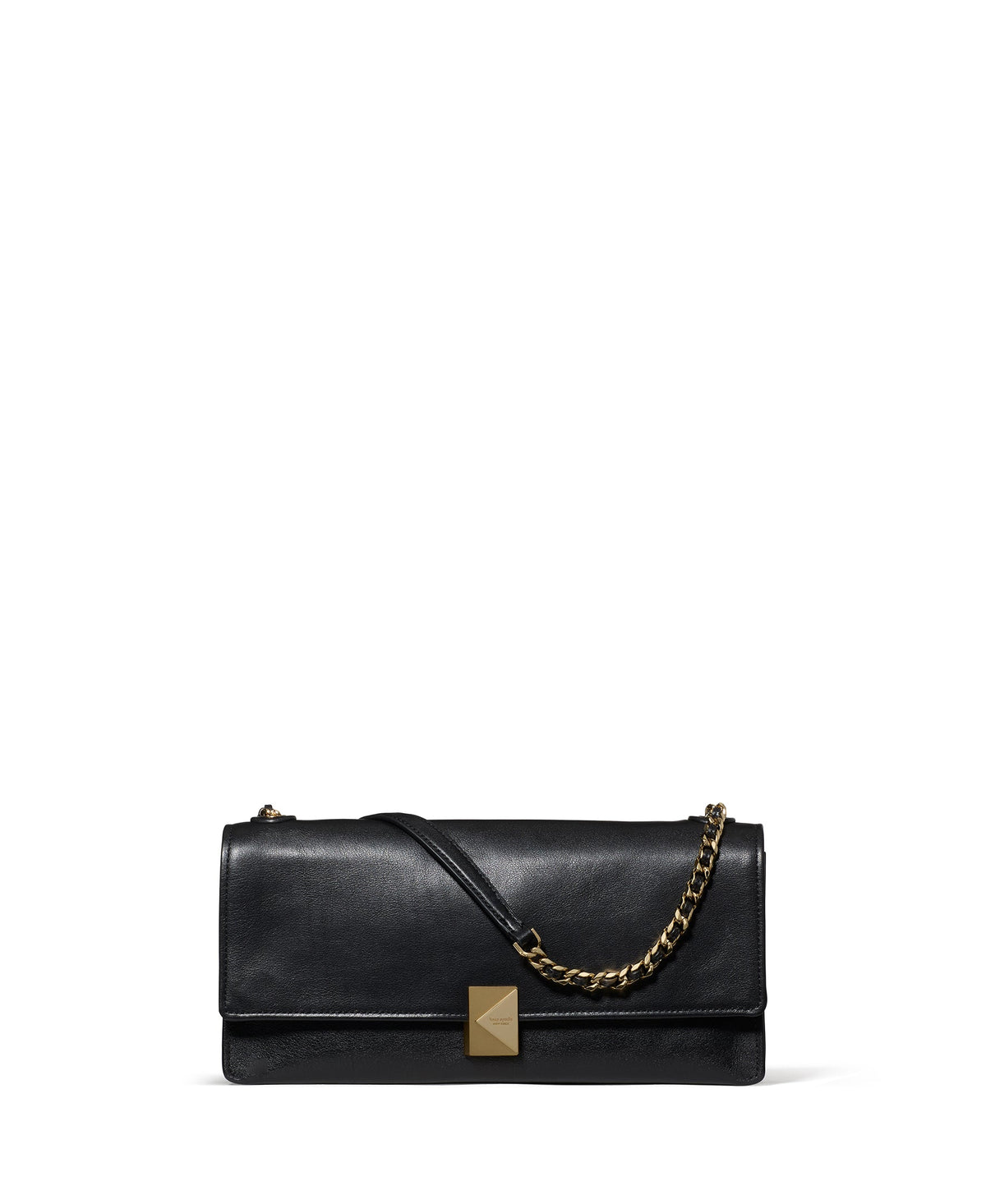 KM263-Deco Soft Shoulder Bag-Black