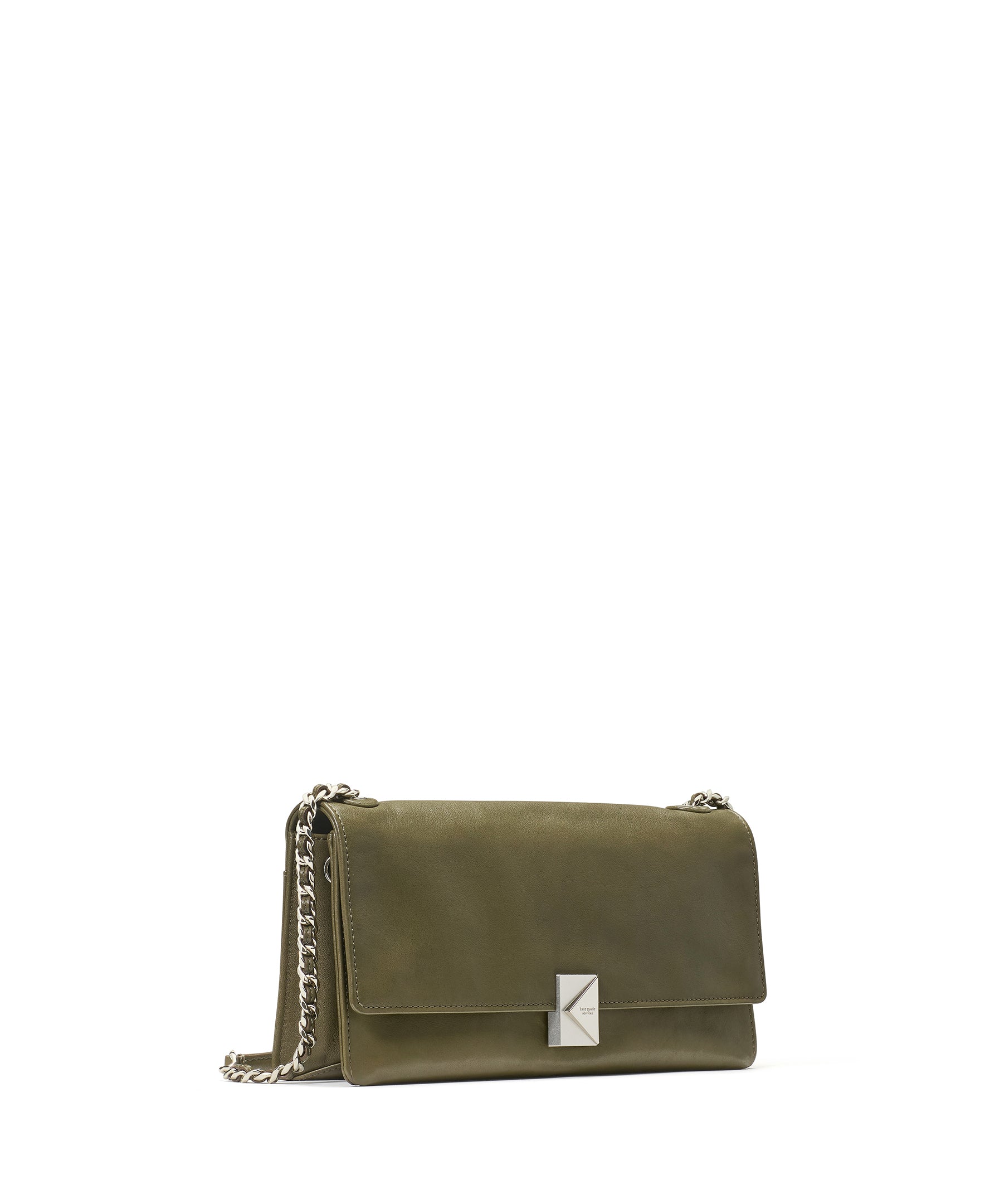 KM263-Deco Soft Shoulder Bag-Seaweed