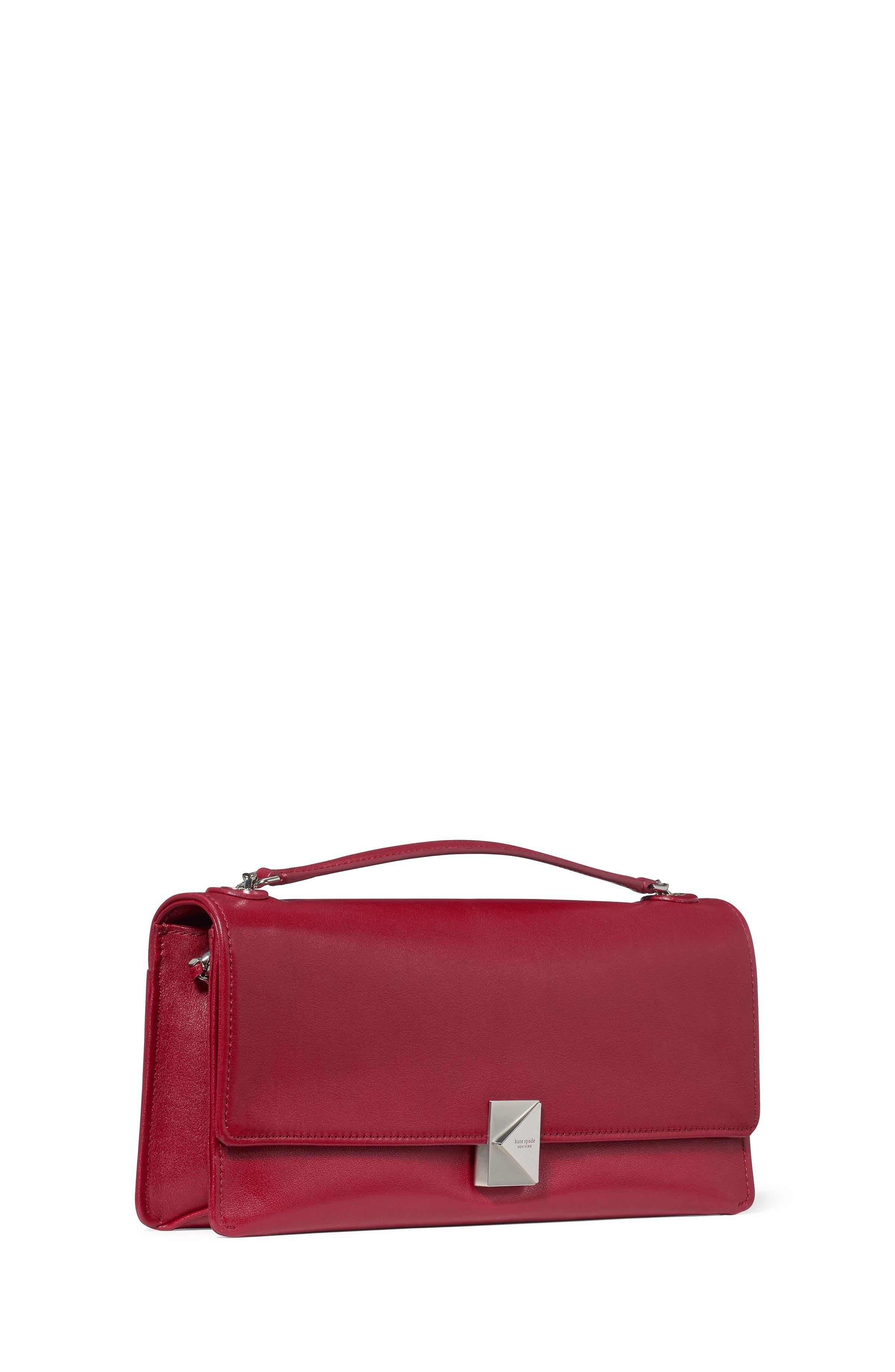 KM263-Deco Soft Shoulder Bag-Red Jam
