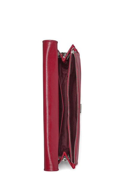 KM263-Deco Soft Shoulder Bag-Red Jam