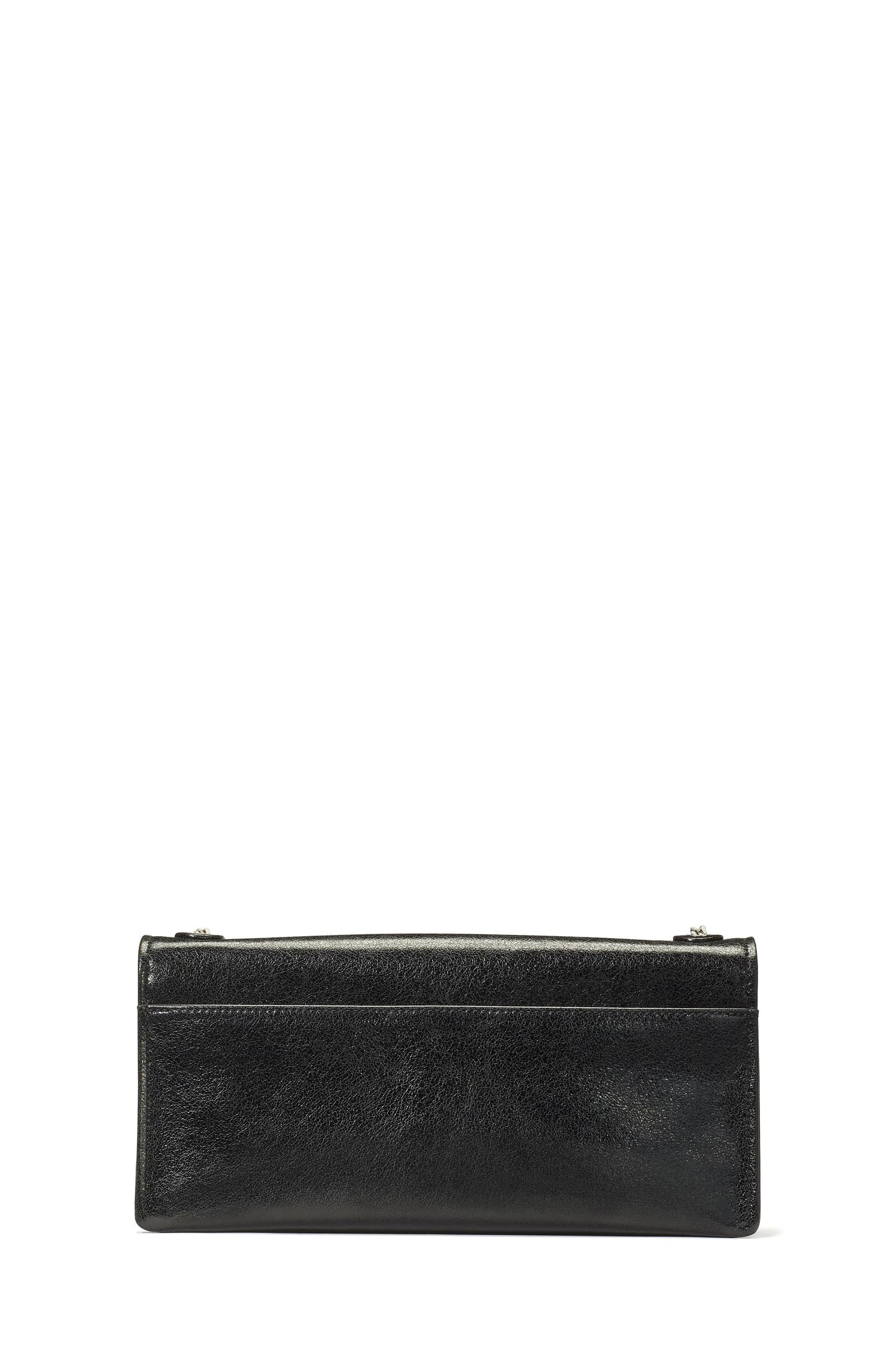 Deco Glazed Leather Soft Shoulder Bag