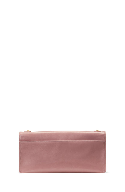 Deco Glazed Leather Soft Shoulder Bag