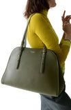 Do It All Pebbled Leather And Suede Maise Carryall