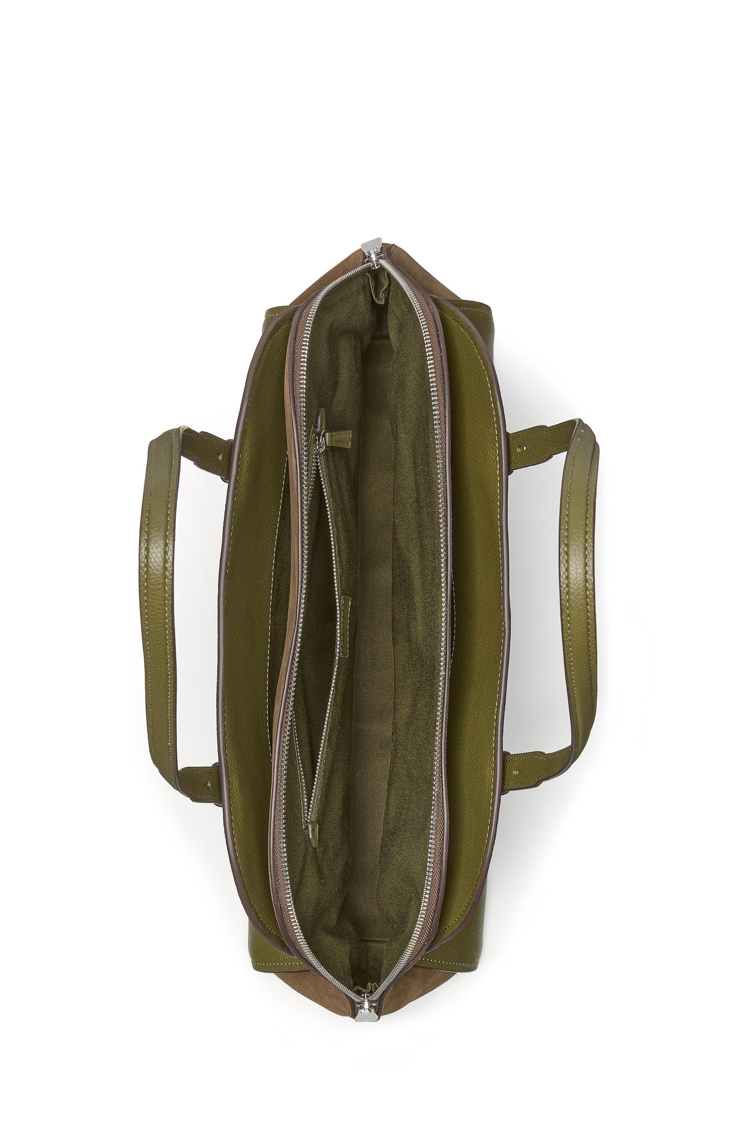 Do It All Pebbled Leather And Suede Maise Carryall