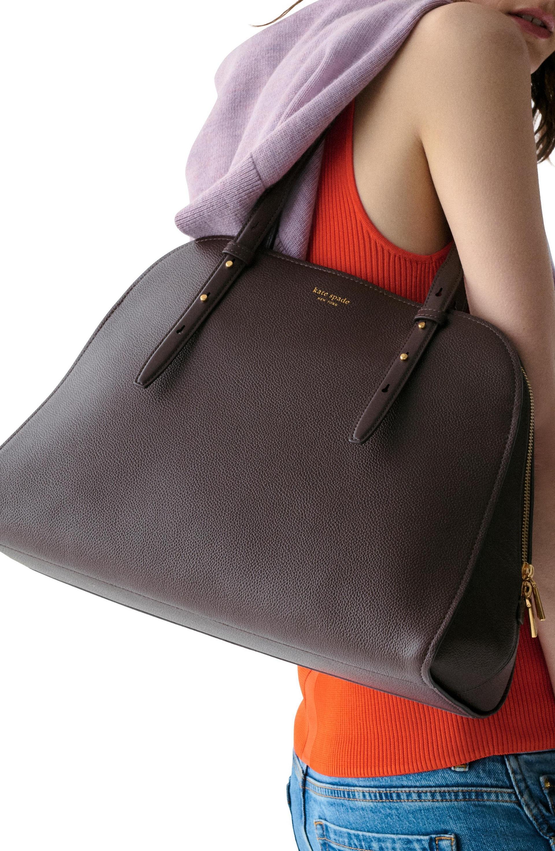 KM285-Maise Carryall Bag-Hot Fudge