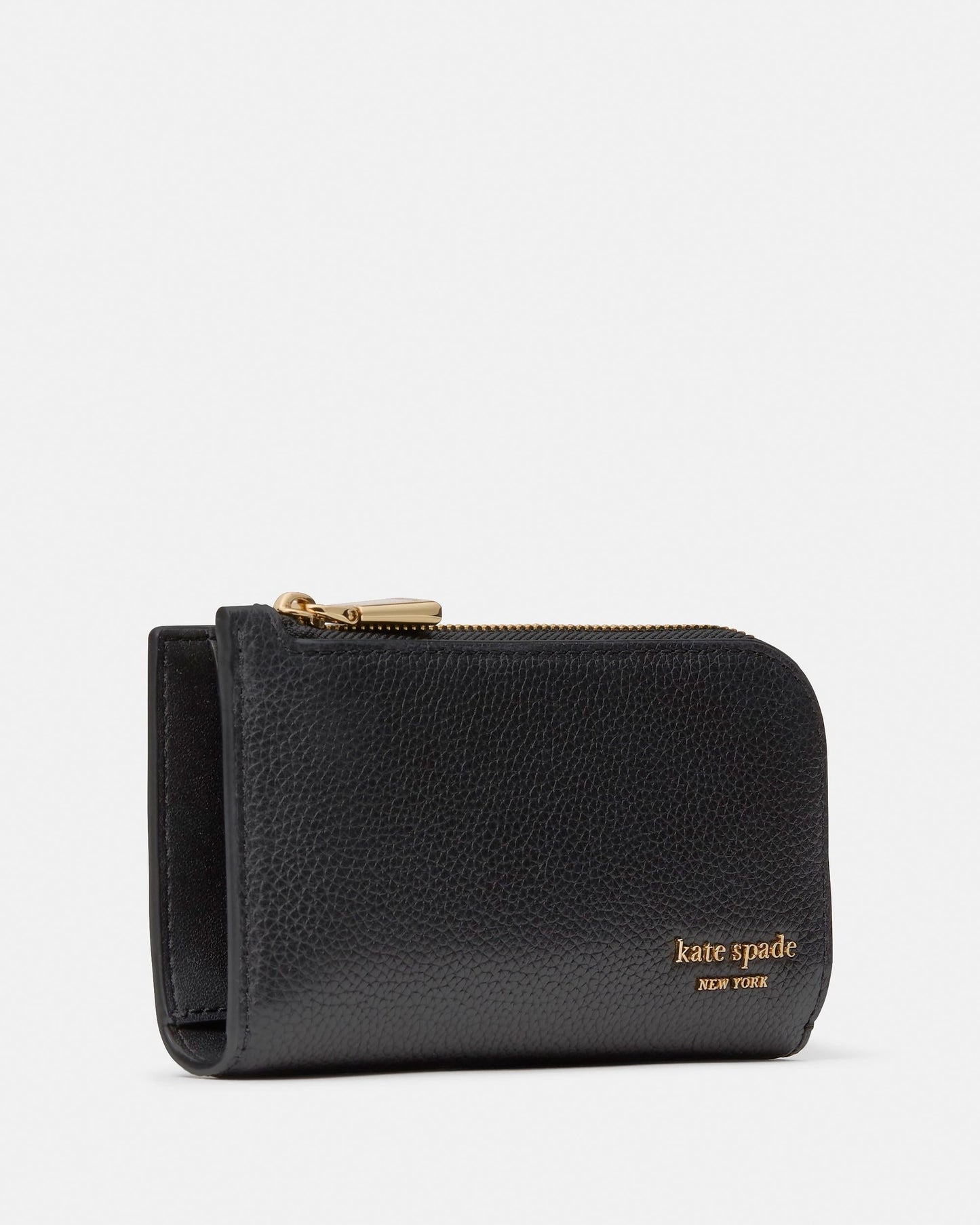 Devin Pebbled Leather Small Slim Bifold Wallet