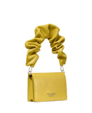 Natasha Glazed Leather Mini Bag W Scrunch Strap