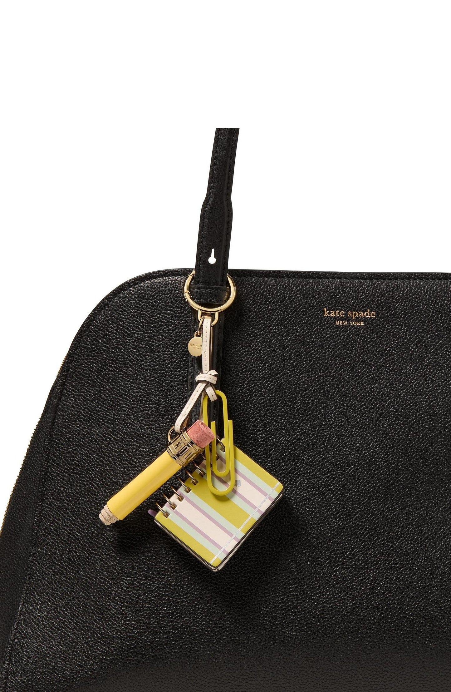 Charmed Mixed Material Pencil Bag Charm