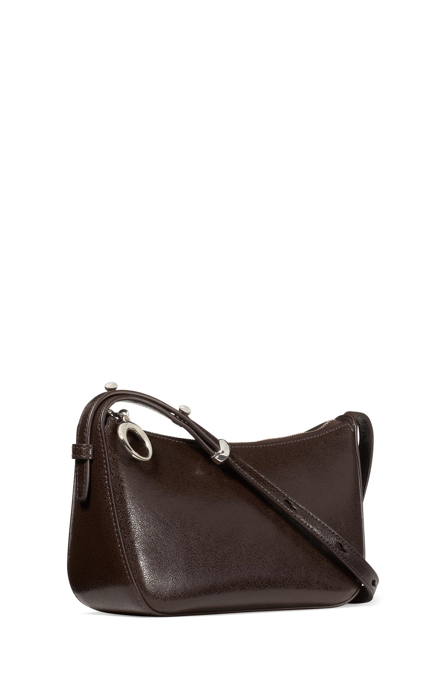 Halo Glazed Leather Crossbody