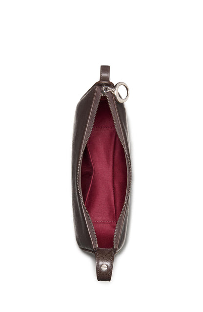 Halo Glazed Leather Crossbody