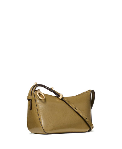 Halo Glazed Leather Crossbody