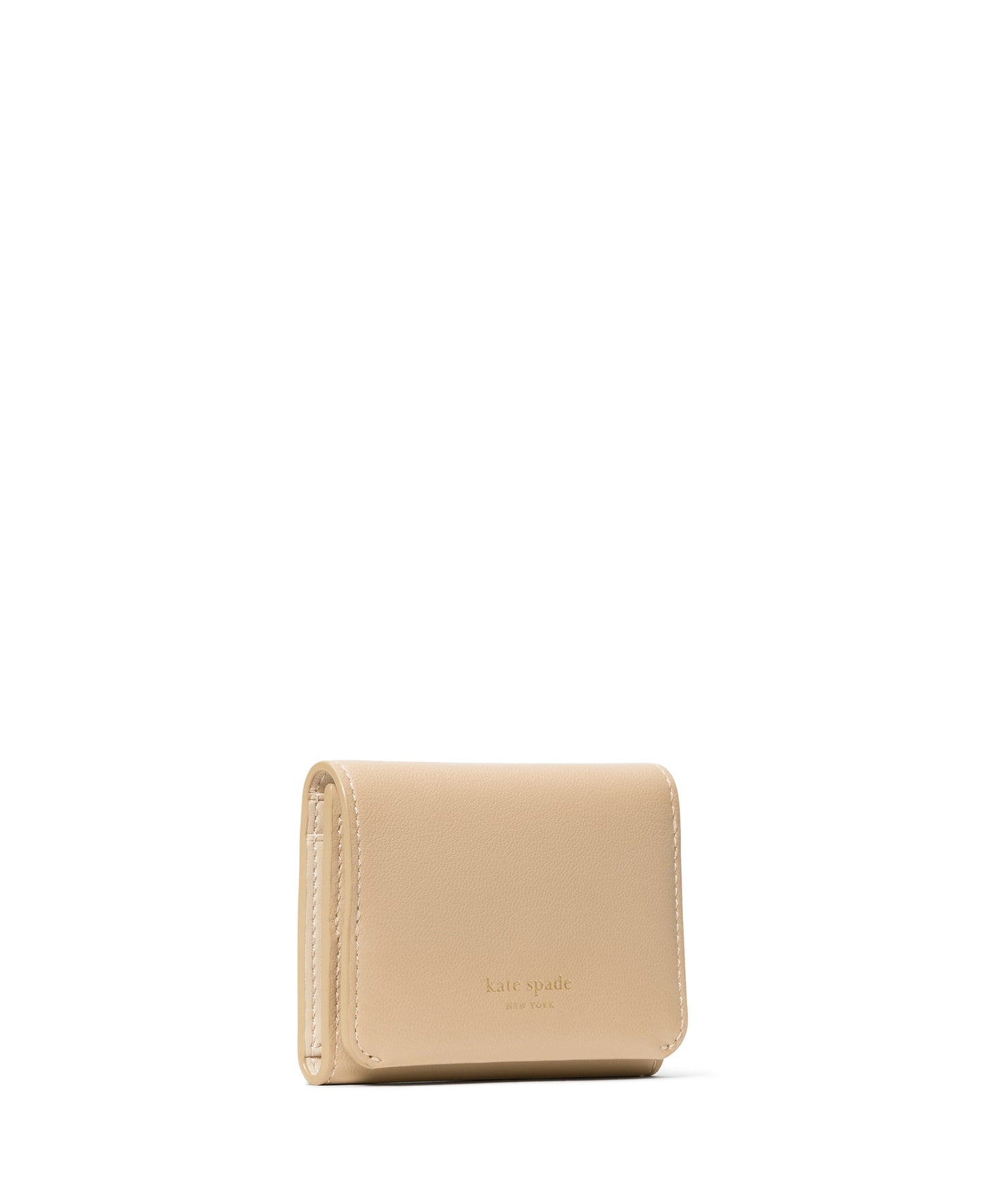 Grace Fine Grain Leather Card Case Trifold Wallet
