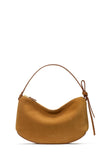 KM484-Loop Suede Shoulder Bag-Hickory Bark