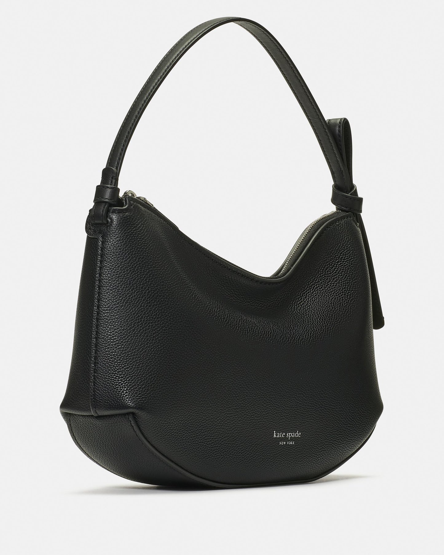 Loop Pebbled Leather Shoulder Bag