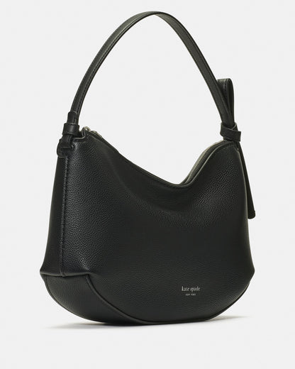 Loop Pebbled Leather Shoulder Bag