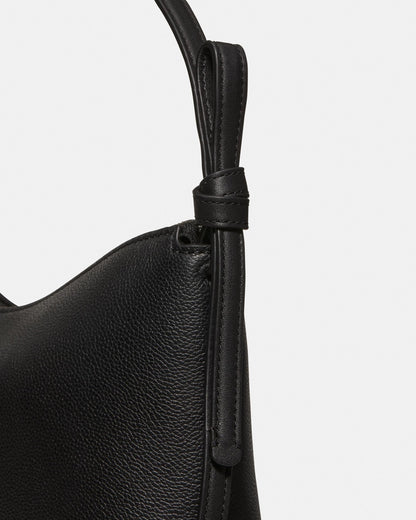 Loop Pebbled Leather Shoulder Bag