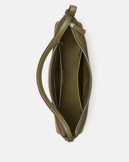 Loop Pebbled Leather Shoulder Bag