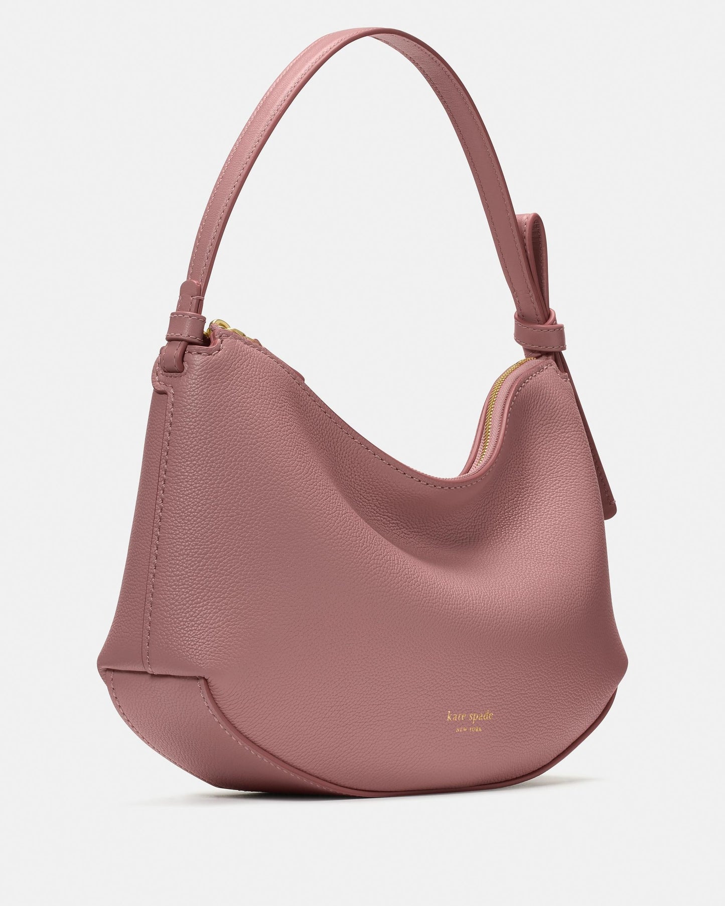 Loop Pebbled Leather Shoulder Bag