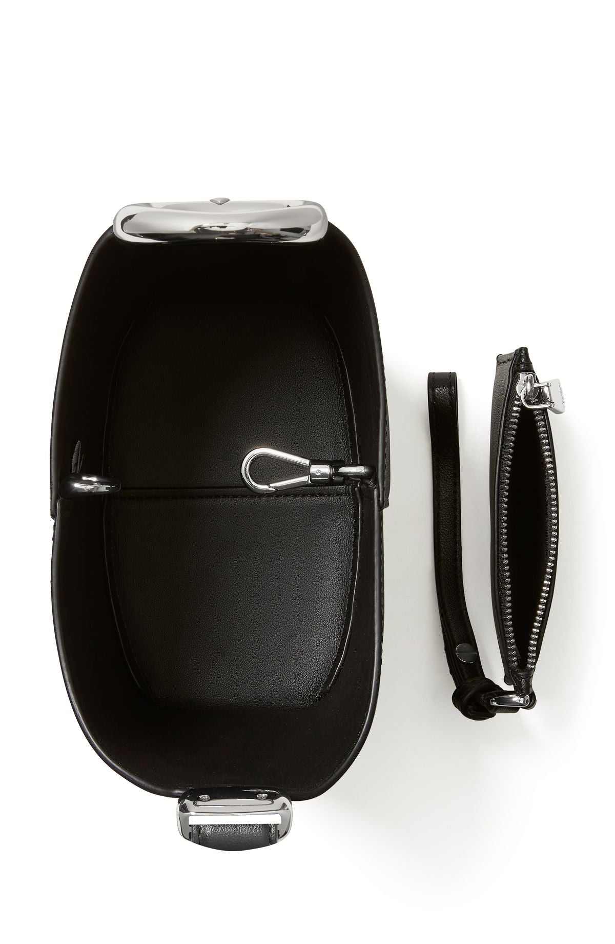 KM495-Halo Mini Bucket Bag-Black