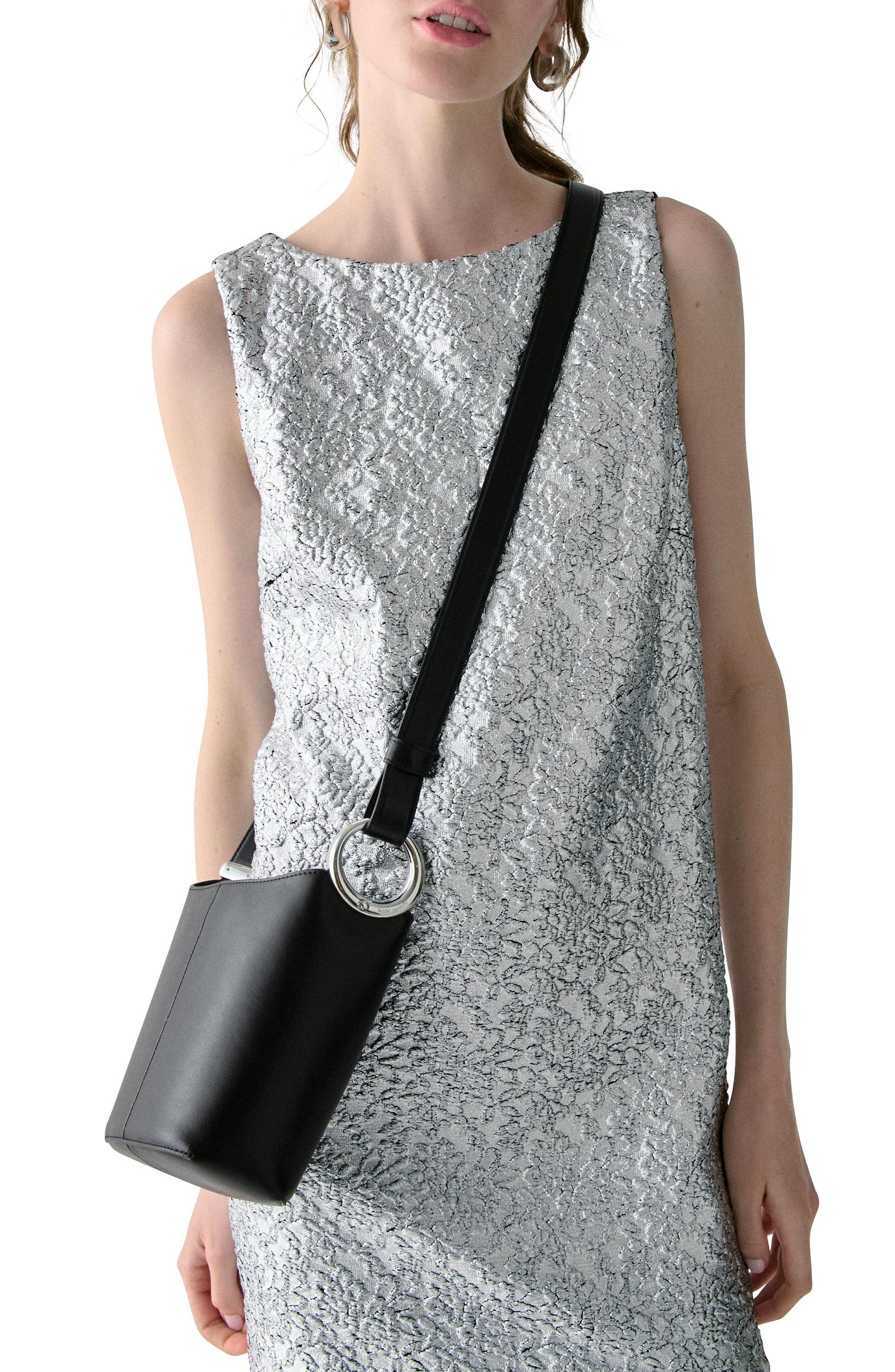 KM495-Halo Mini Bucket Bag-Black