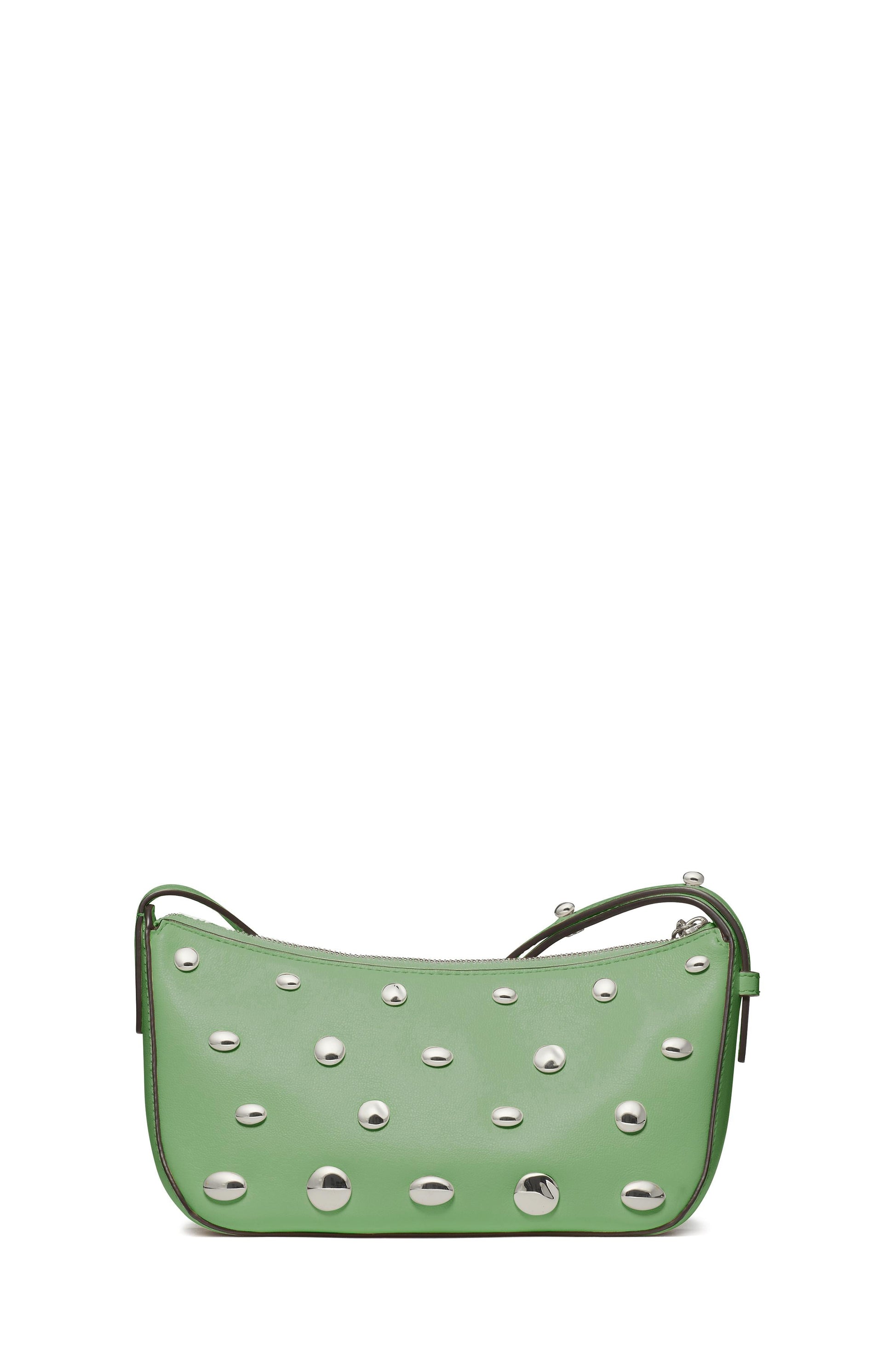 KM585-Halo Studded Crossbody-Crisp Sage