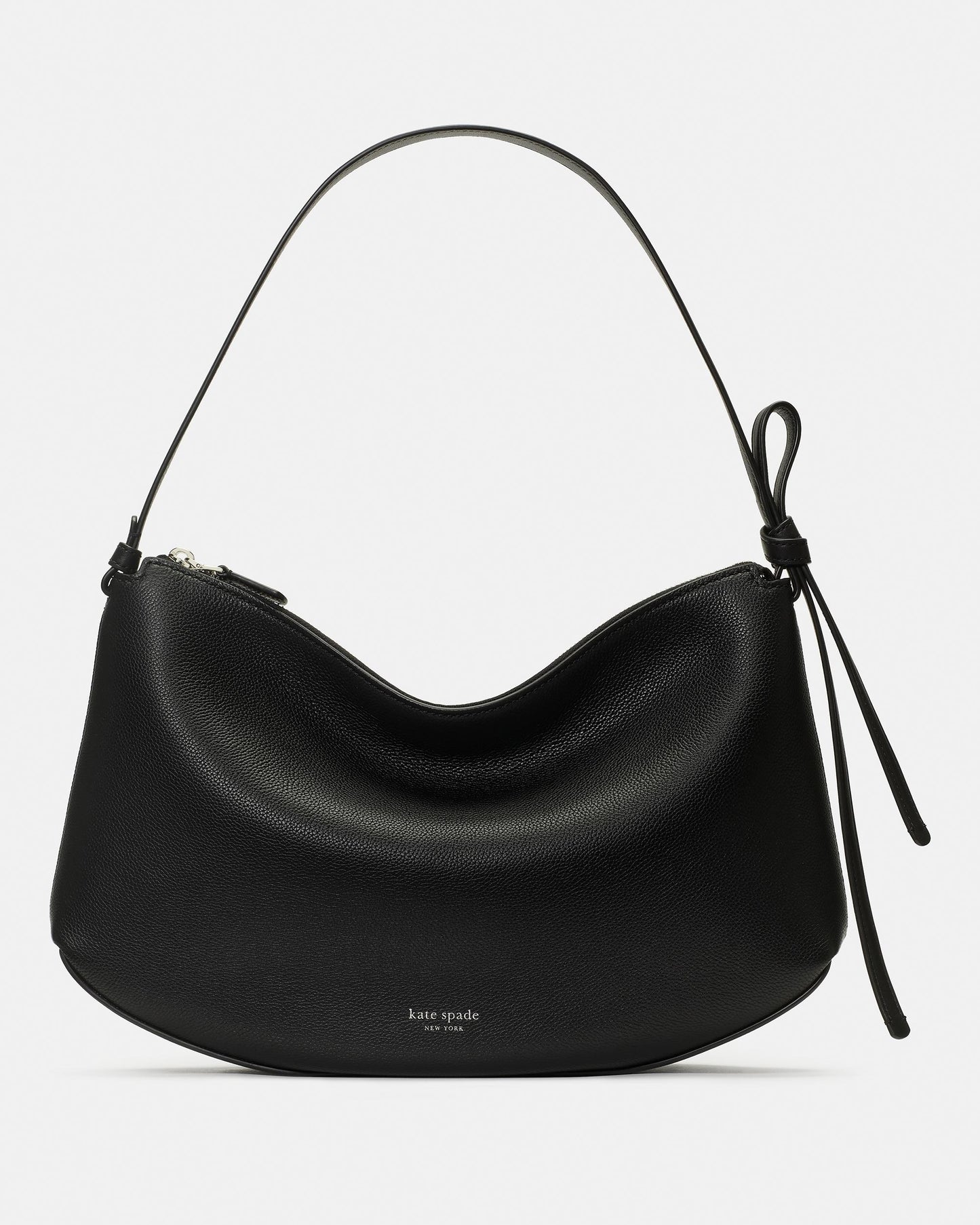 KM951-Loop Large Shoulder Bag-Black