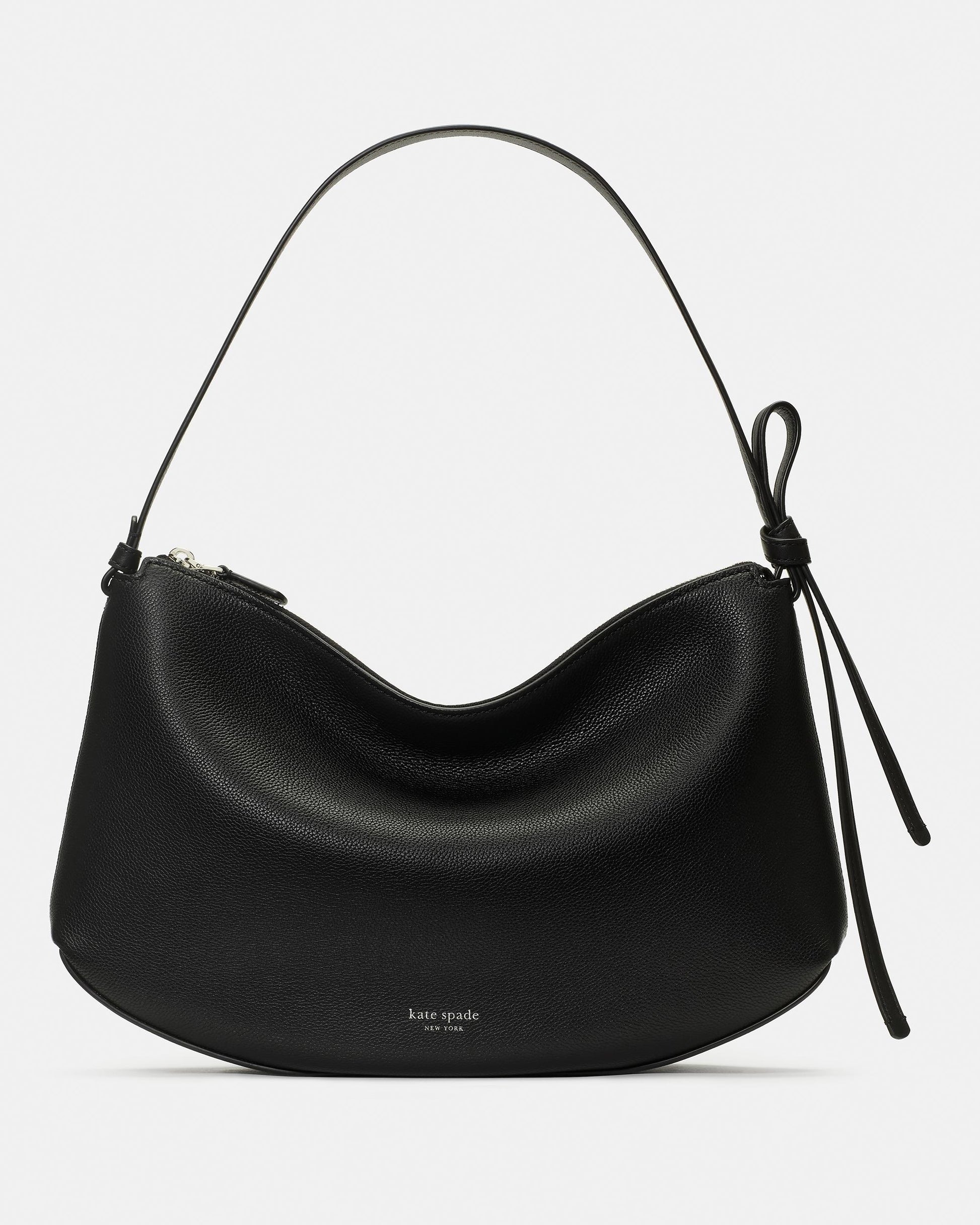 KM951-Loop Large Shoulder Bag-Black