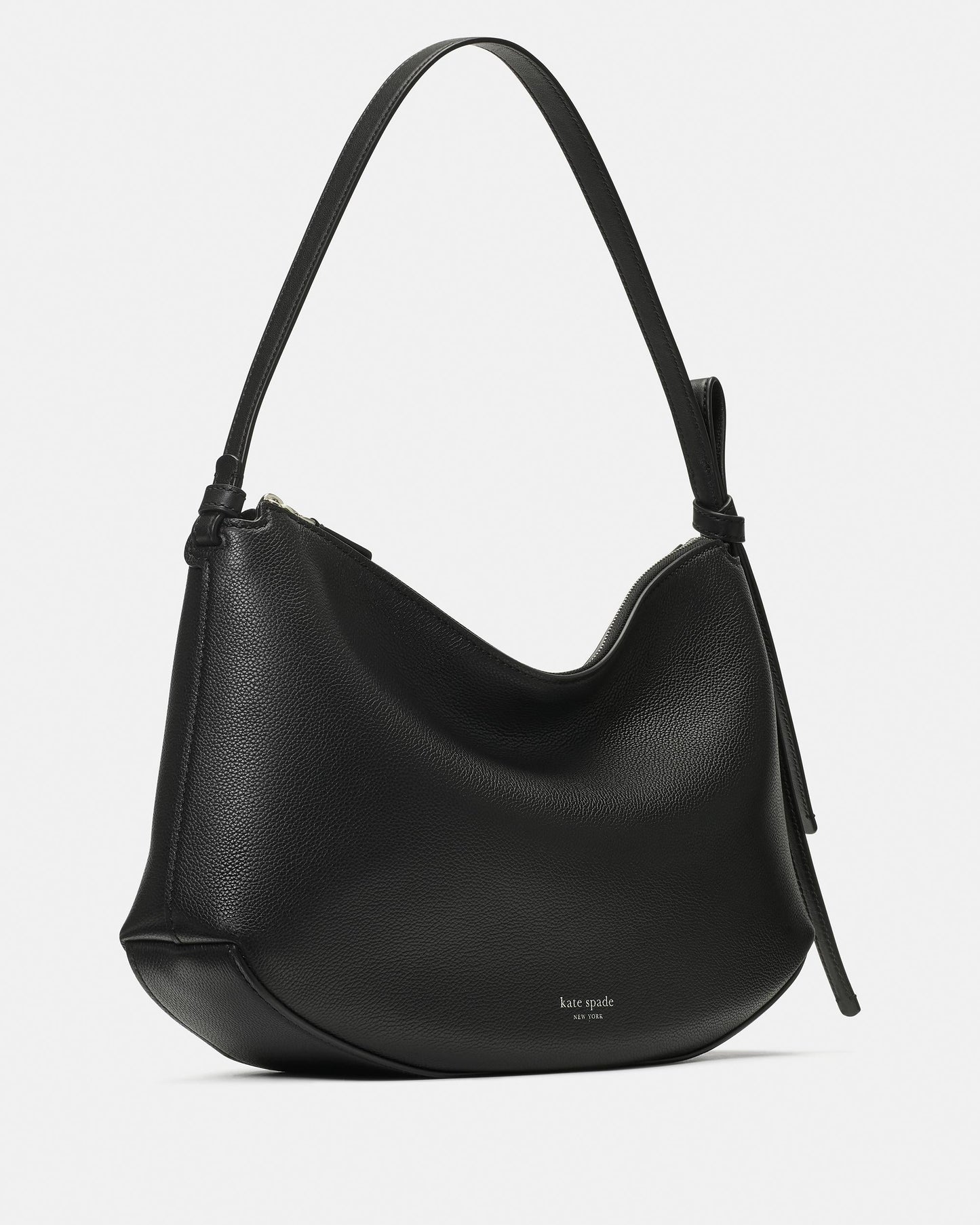 KM951-Loop Large Shoulder Bag-Black