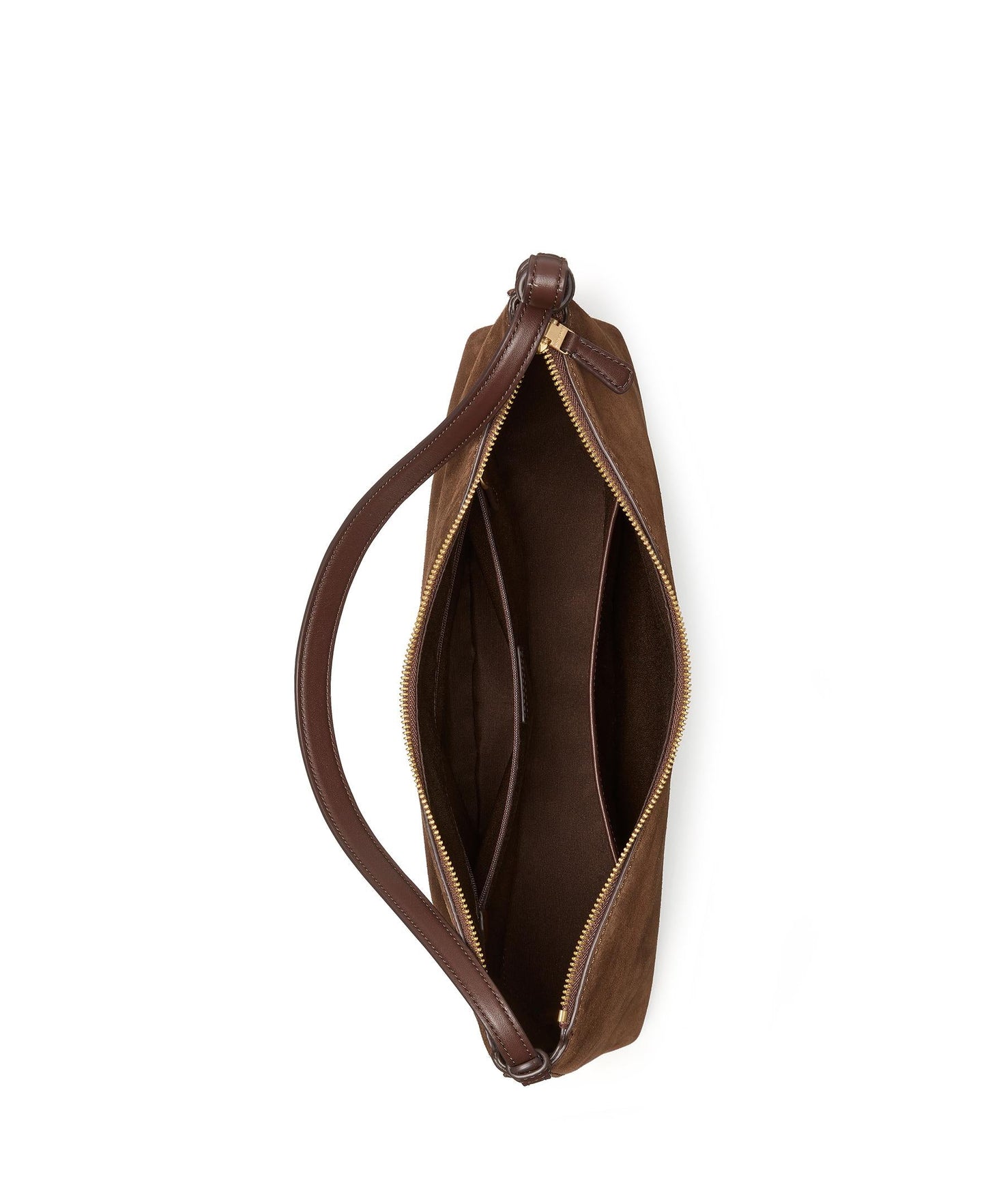 KM953-Loop Suede Large Shoulder Bag-Hot Fudge Multi