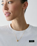 KM974-Happy Fry-Day Pendant-Clear/Gold