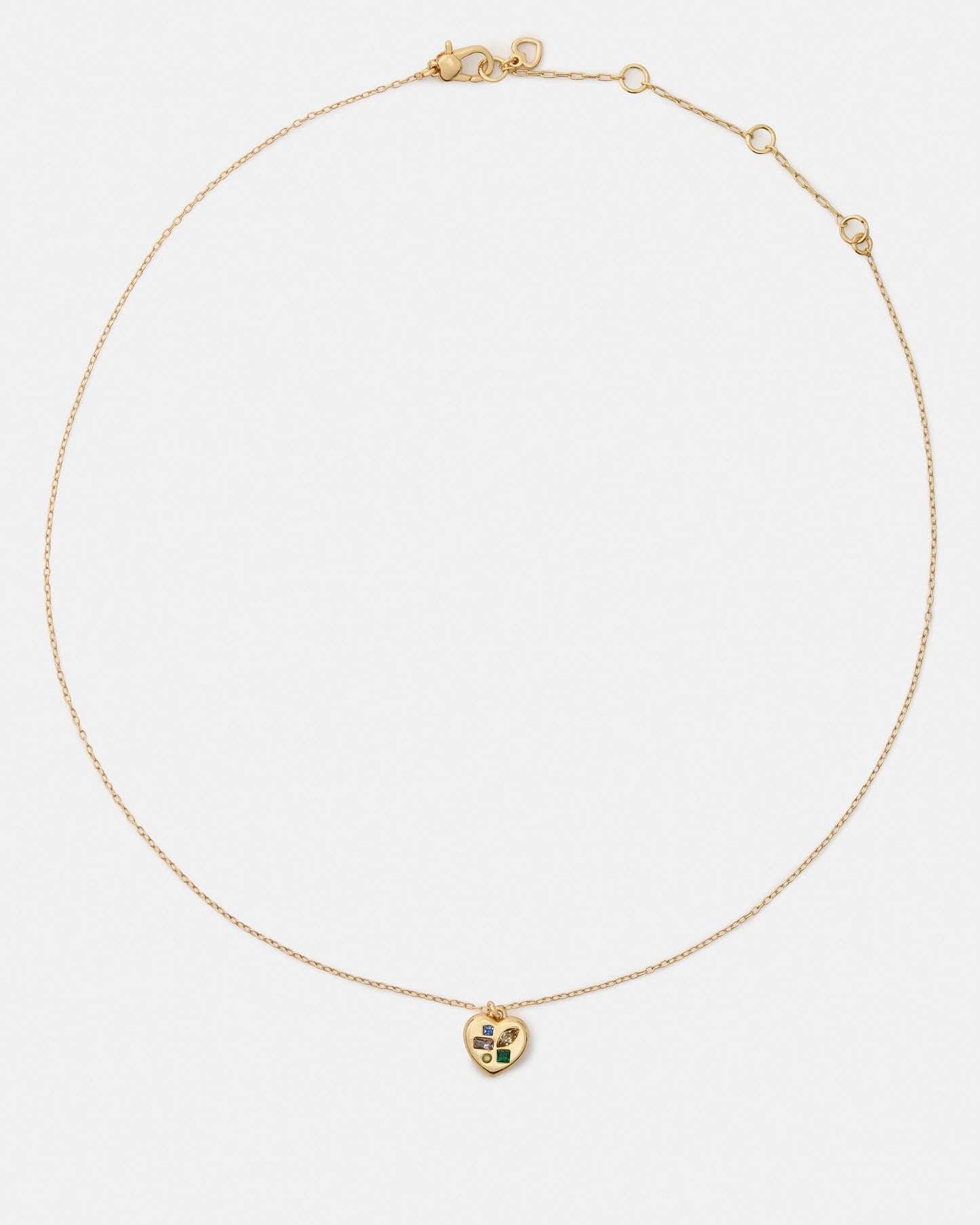 KM975-Self-Love Club Pendant-Gold Multi