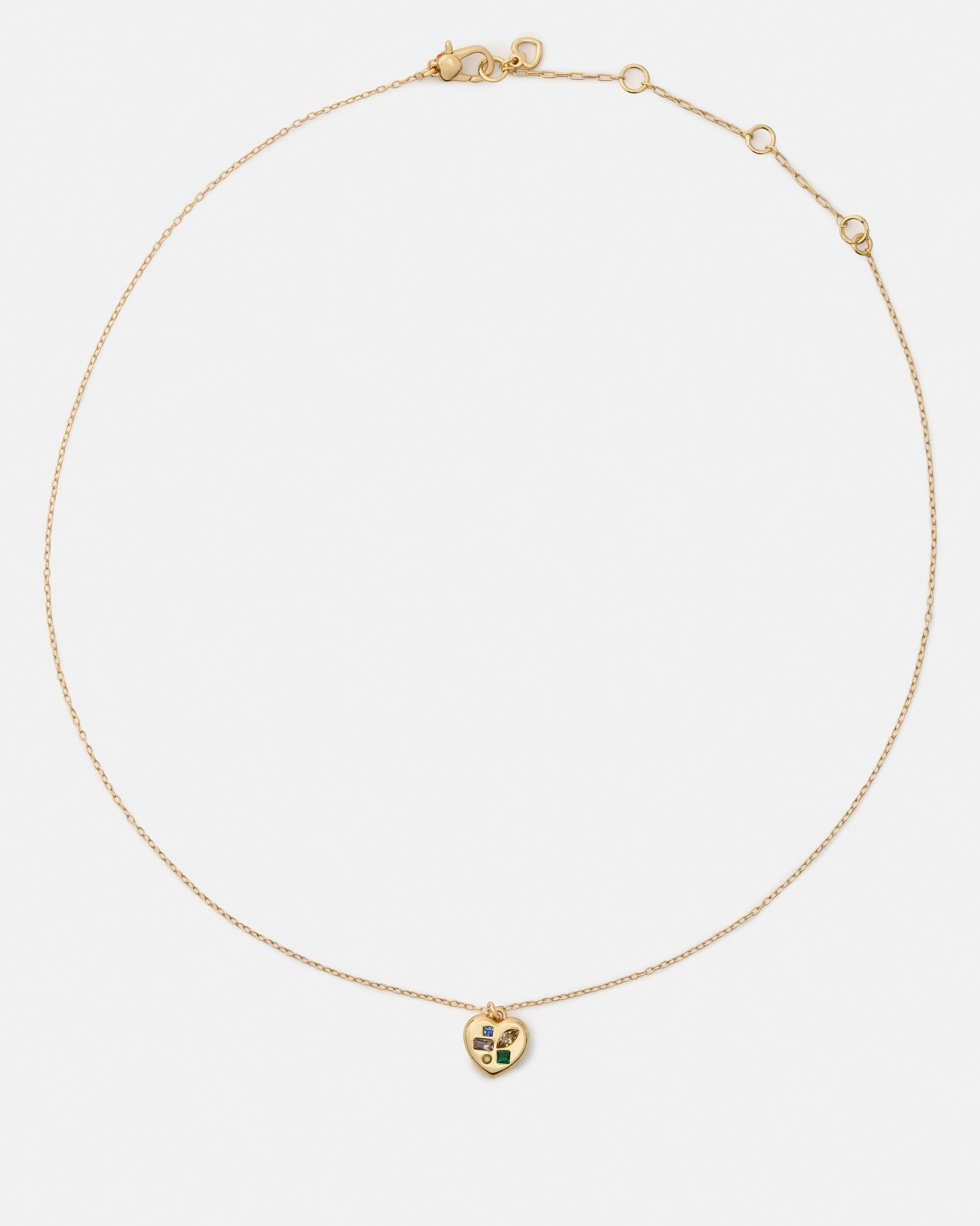 KM975-Self-Love Club Pendant-Gold Multi