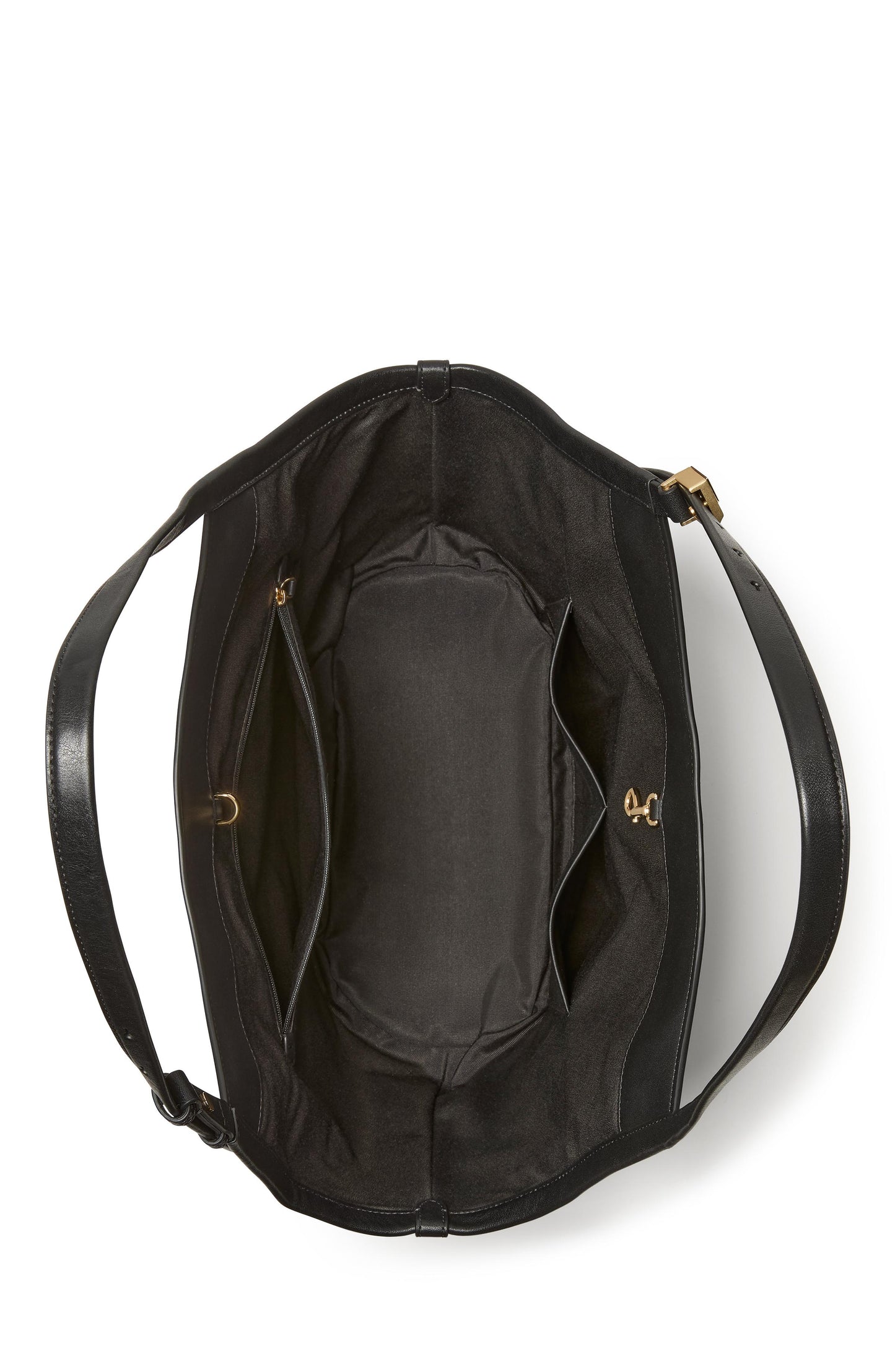 Deco Fine Grain Leather Tulip Tote