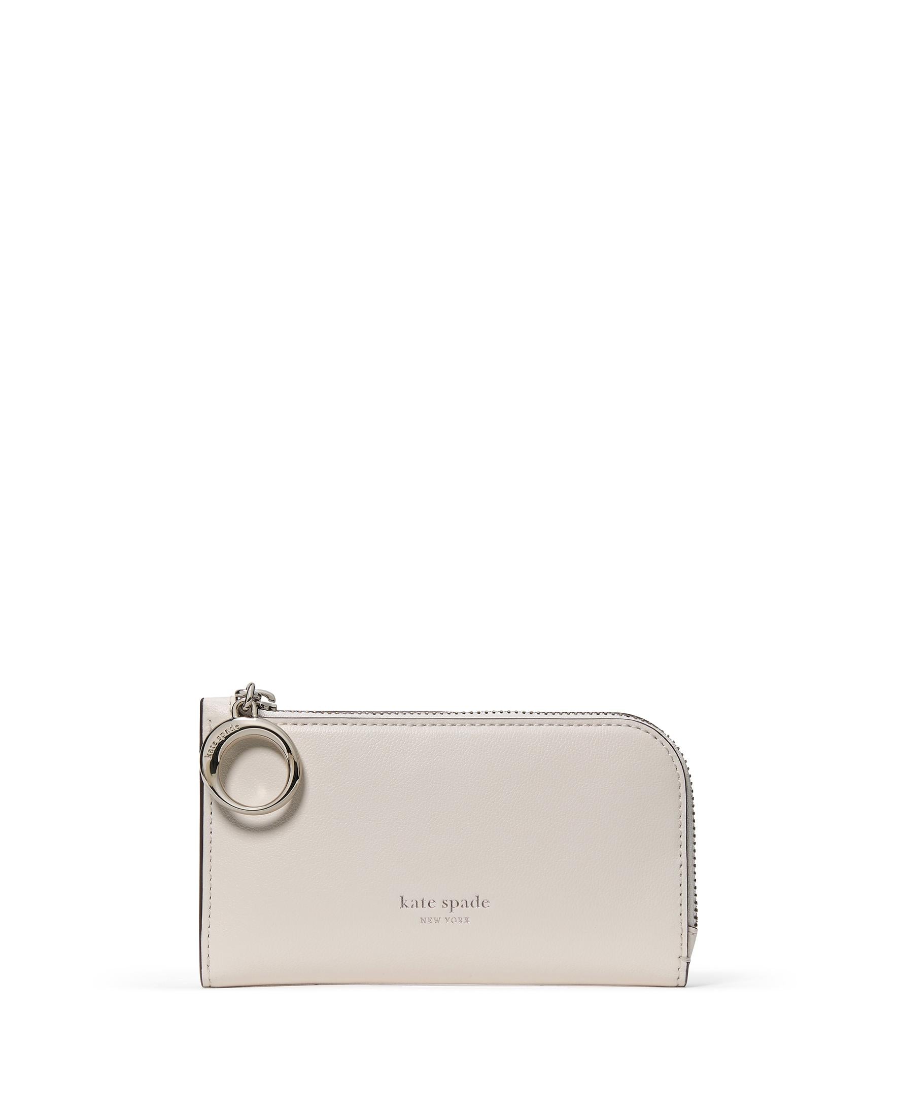 KN026-Halo Small Bifold Wallet-Cream