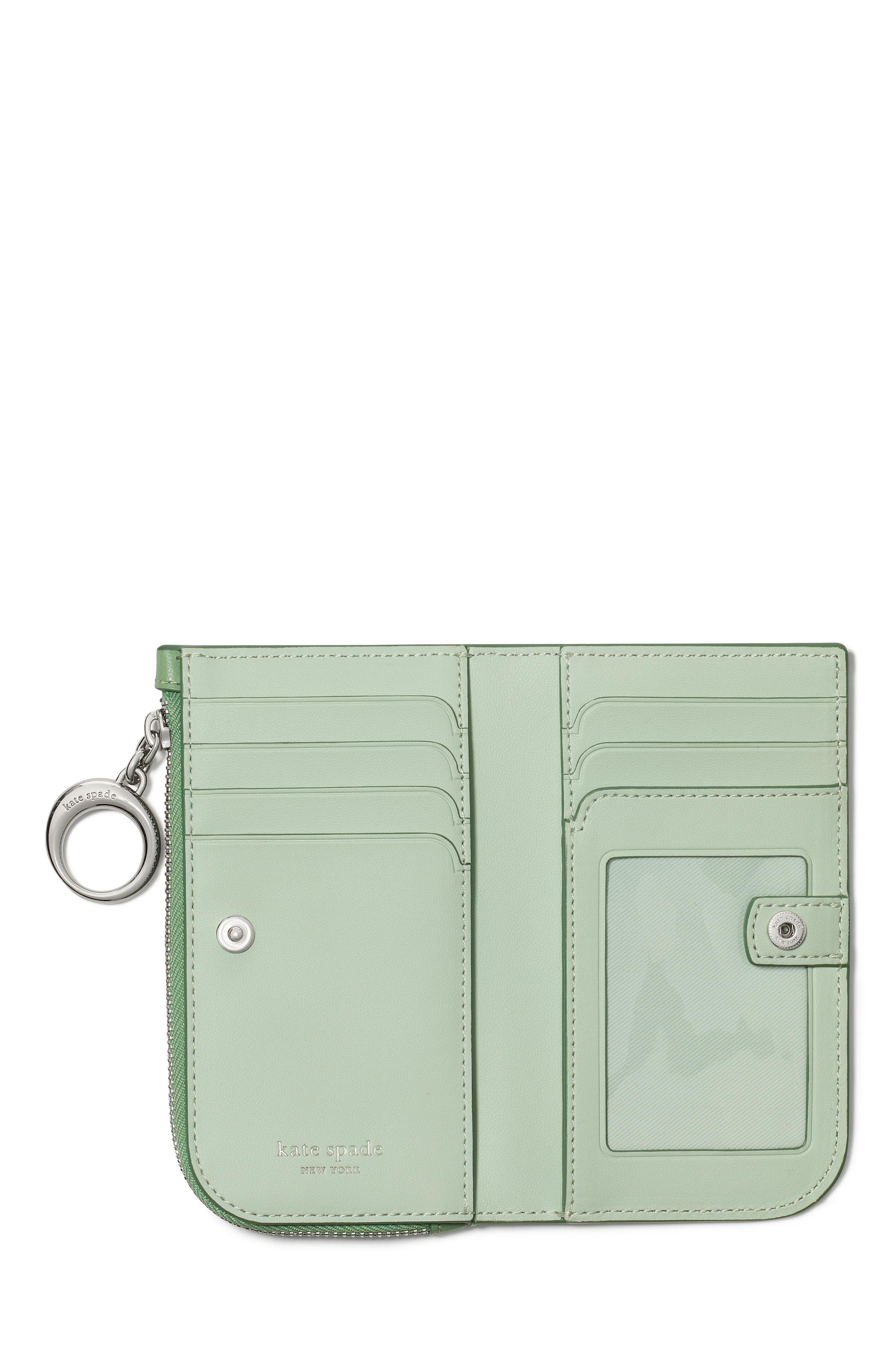 KN026-Halo Small Bifold Wallet-Crisp Sage