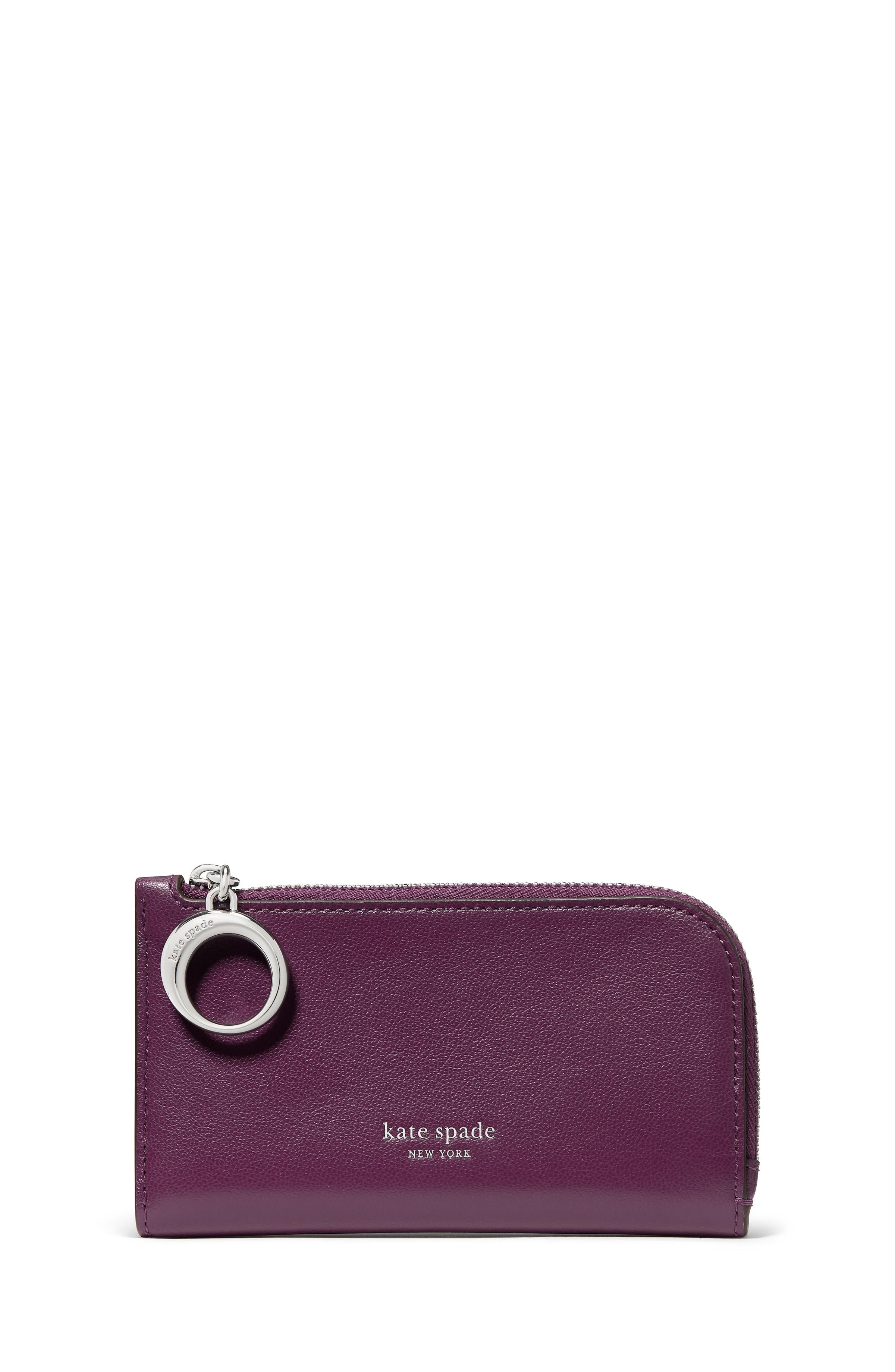 KN026-Halo Small Bifold Wallet-Purple Agate