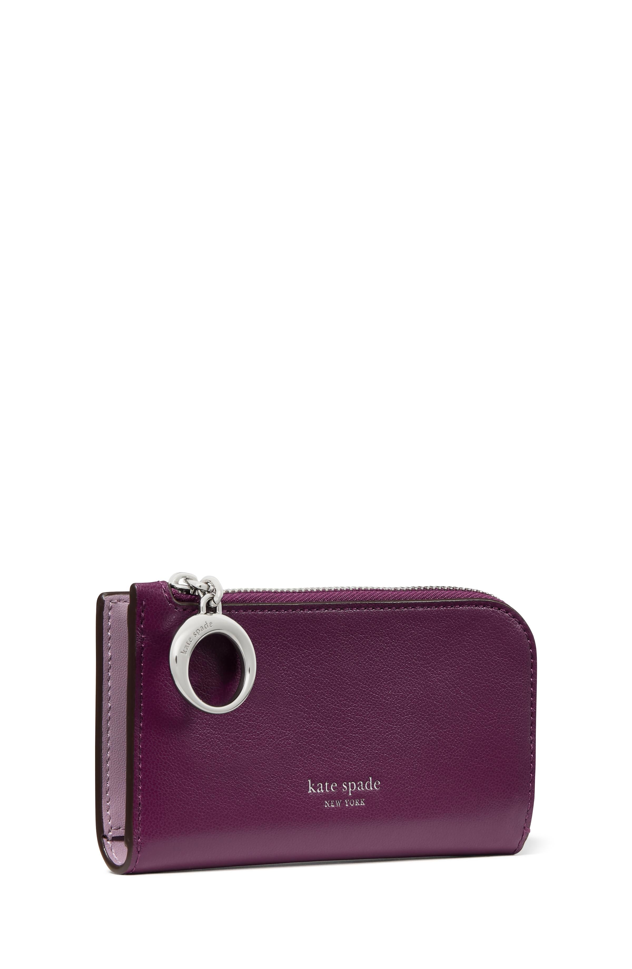 KN026-Halo Small Bifold Wallet-Purple Agate