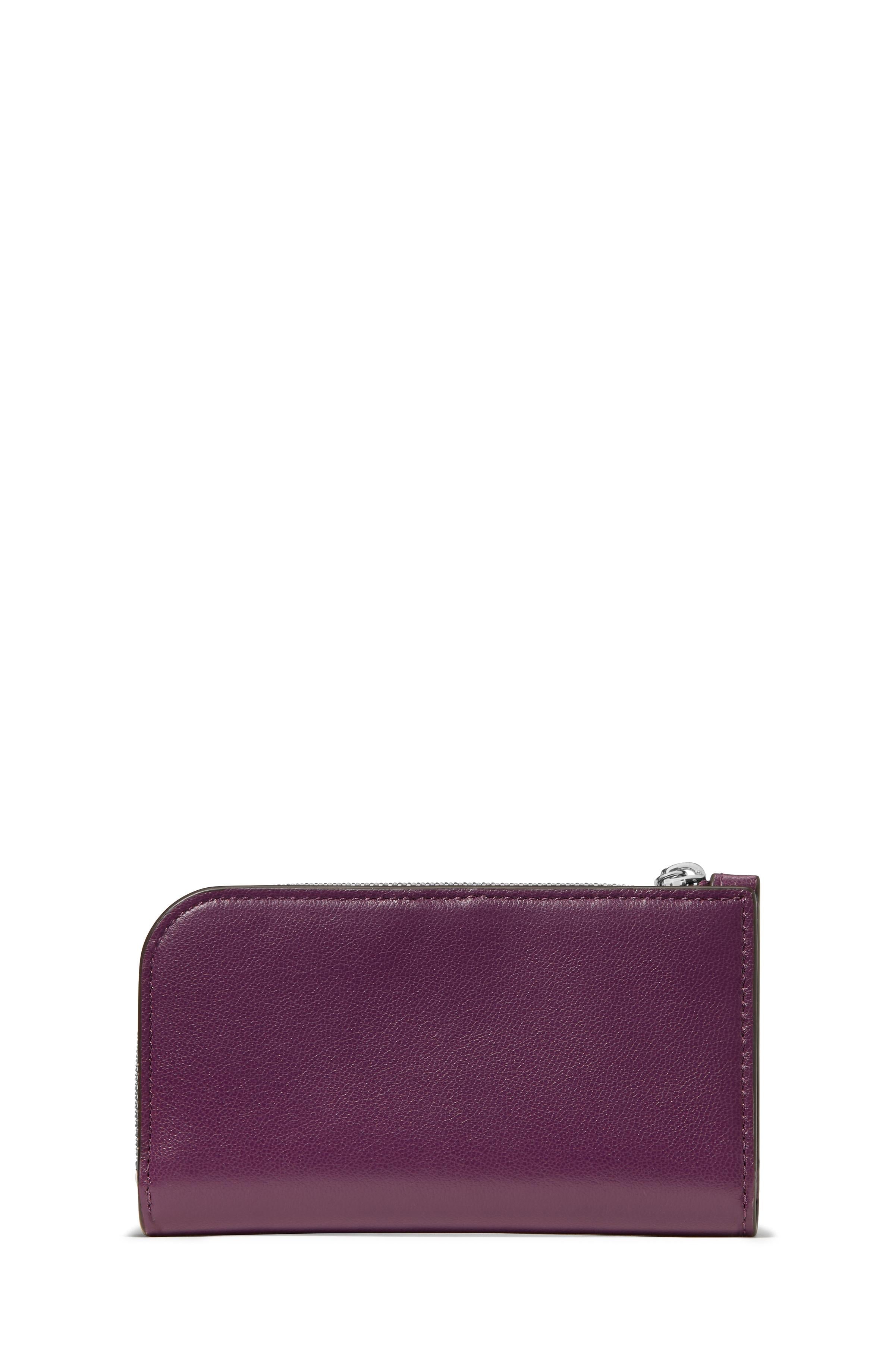 KN026-Halo Small Bifold Wallet-Purple Agate