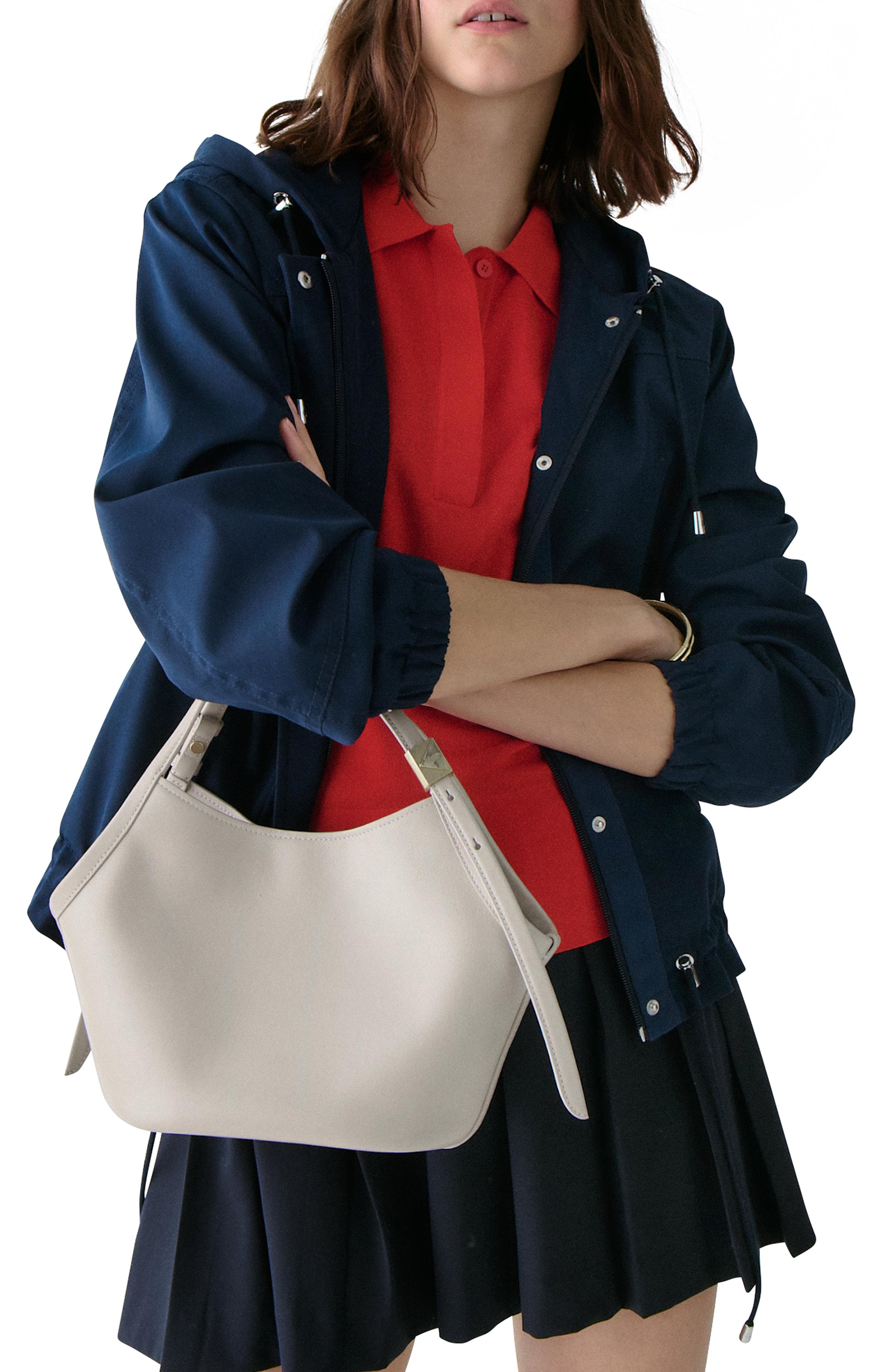 KN091-Deco Small Tulip Tote Bag-Quartz Pebble