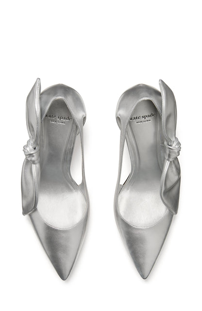 KN163-Bunnie Pump-Silver